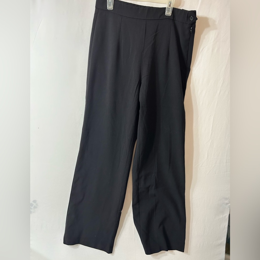 New York Clothing Co. NYCC Women’s Black Dress Pants. Wide Leg Size 8